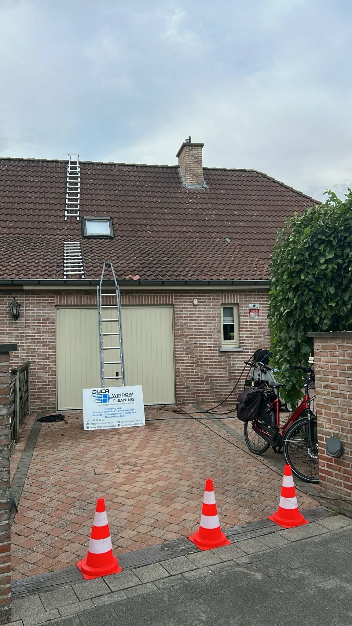 Dakreiniging resultaat 5 – voor reiniging