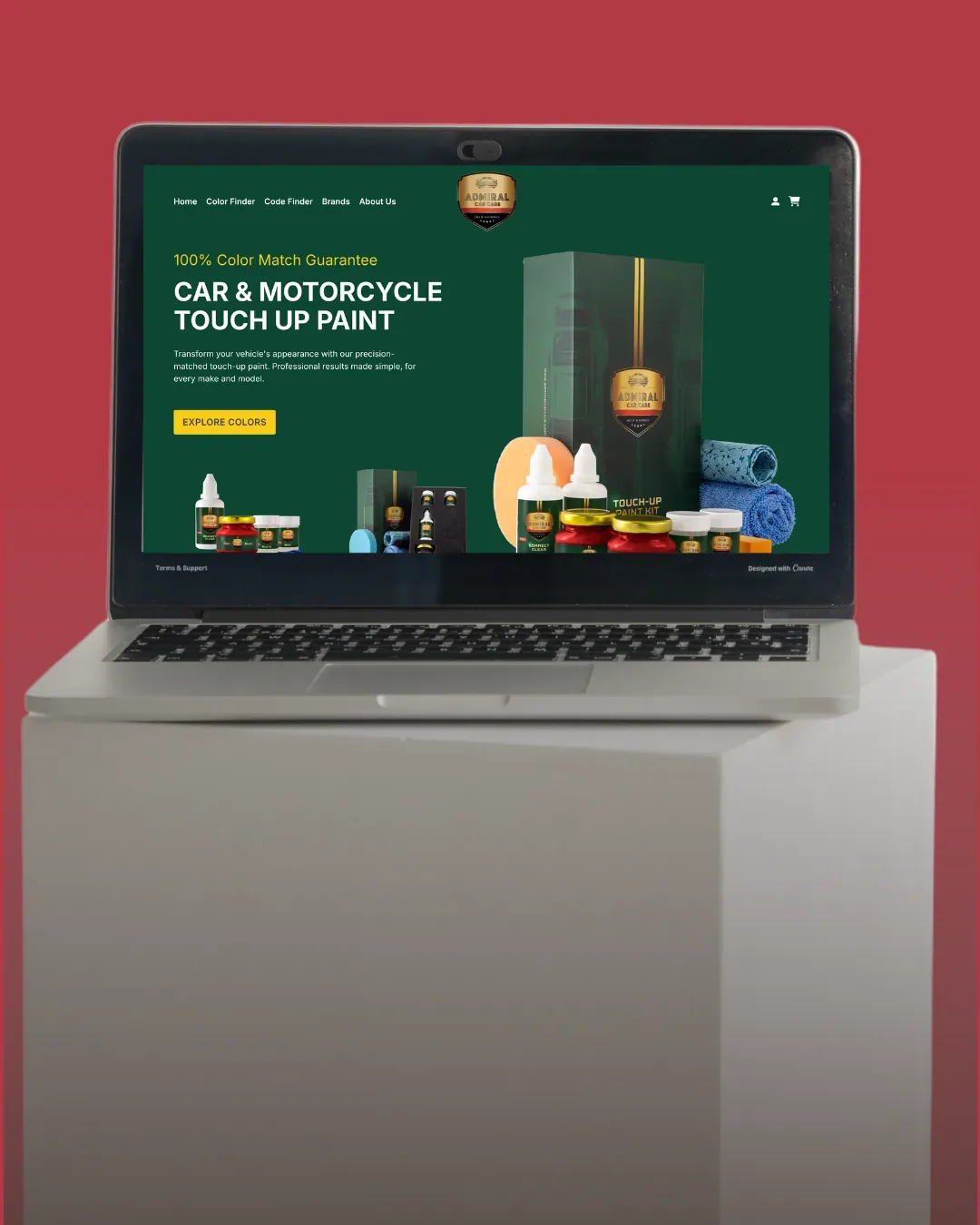 Admiral Car Care - E-Commerce