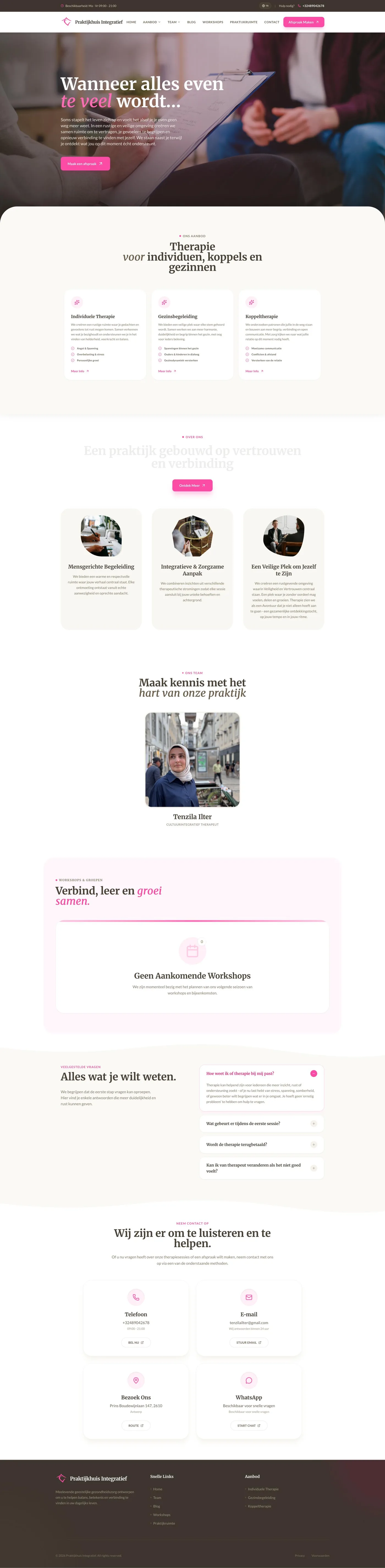 Praktijkhuis Integratief full website