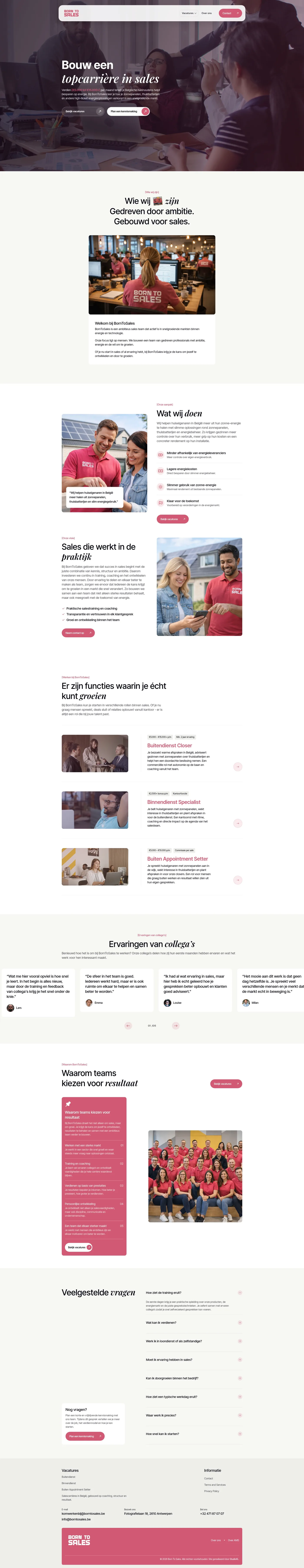 BornToSales full website