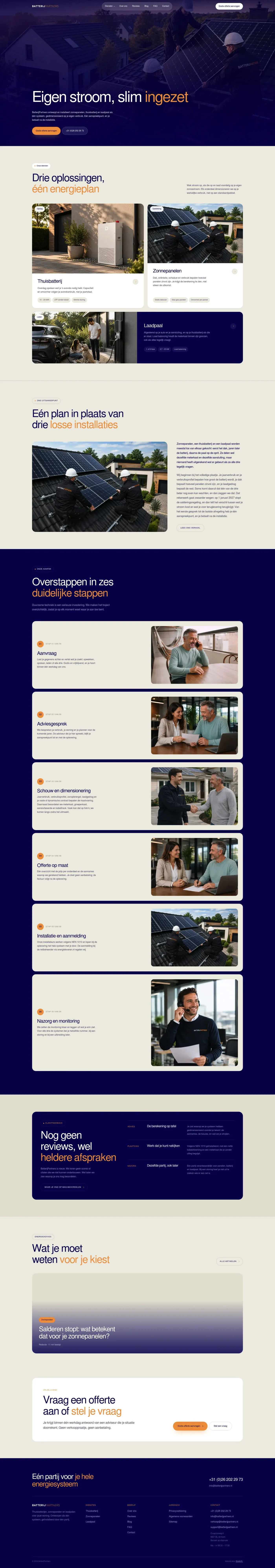 BatterijPartners full website