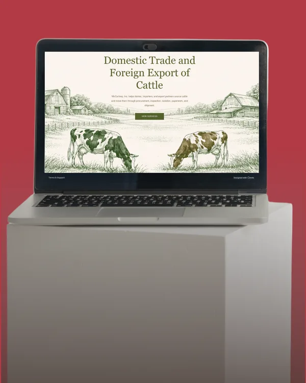 McCartney Inc - Agriculture