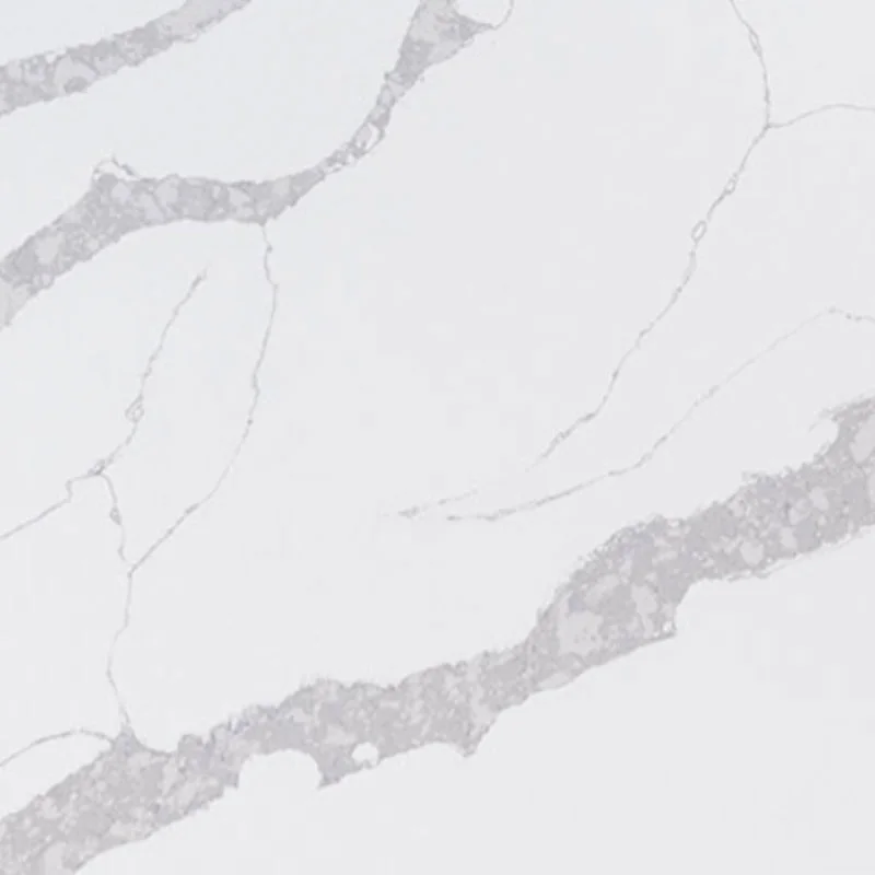 Calacatta Leon quartz slab texture