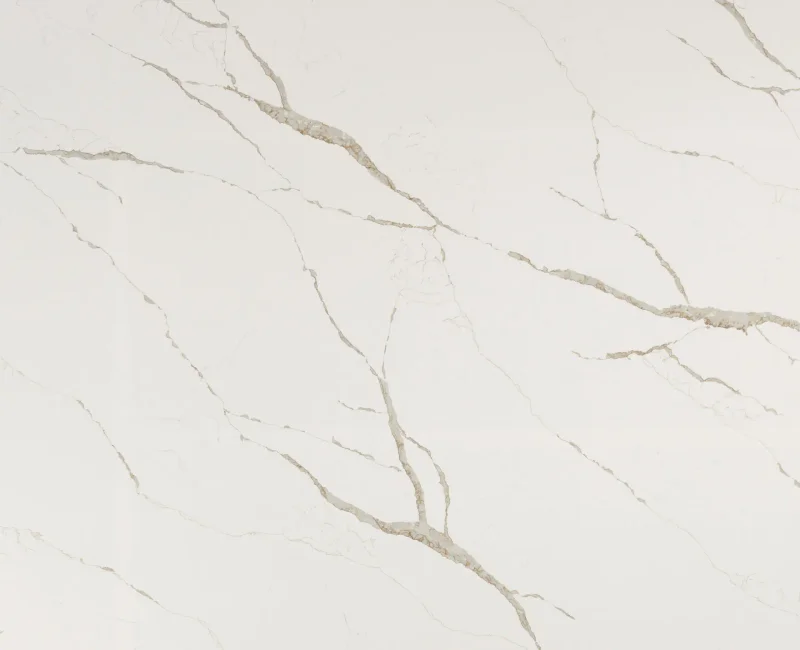 Calacatta Venice quartz slab texture